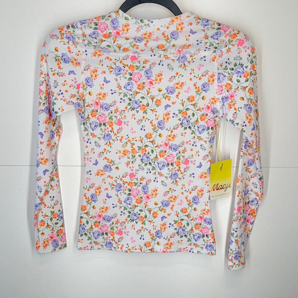 NWT Maaji Floral Rash Guard - Picture 8 of 8